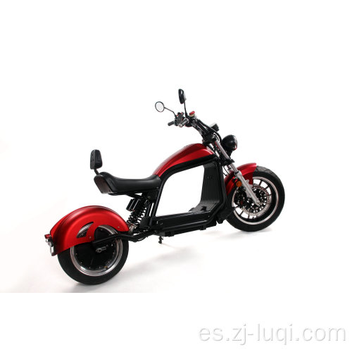 Moto eléctrica de batería con scooter de doble asiento